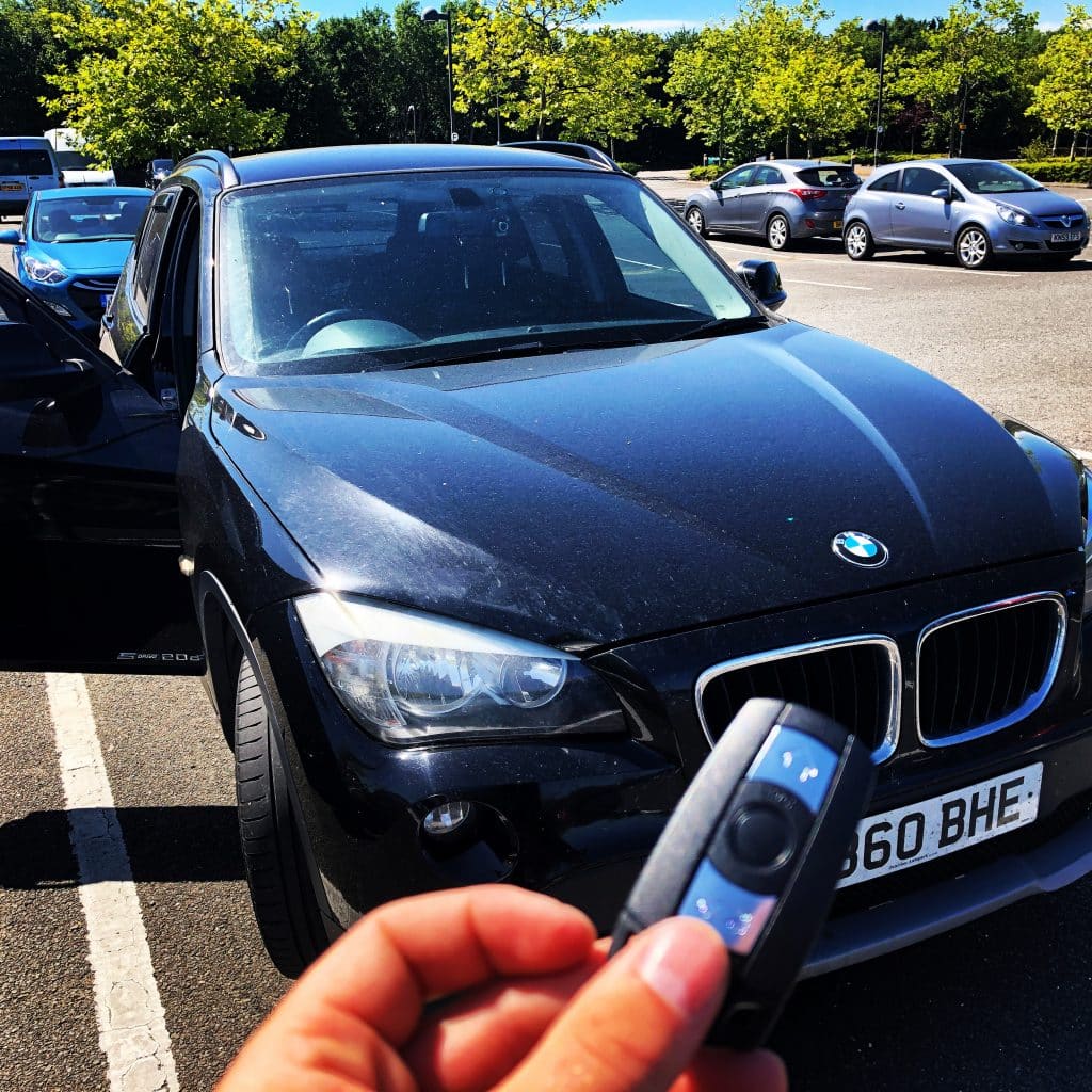 bmw lost keys